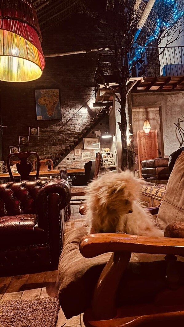 Casa de lujo, 5 habitaciones, cocina, vista a la montaña | Área de sala de estar