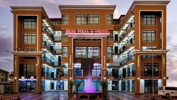 Fachada de la propiedad