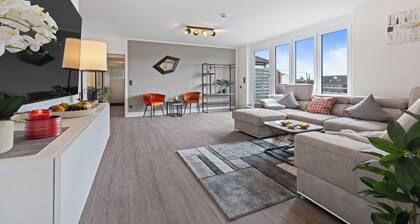 Primero Relax-Home "B" I 102qm Terrasse Balkon Aufzug 7P. I A8-Fuggerei