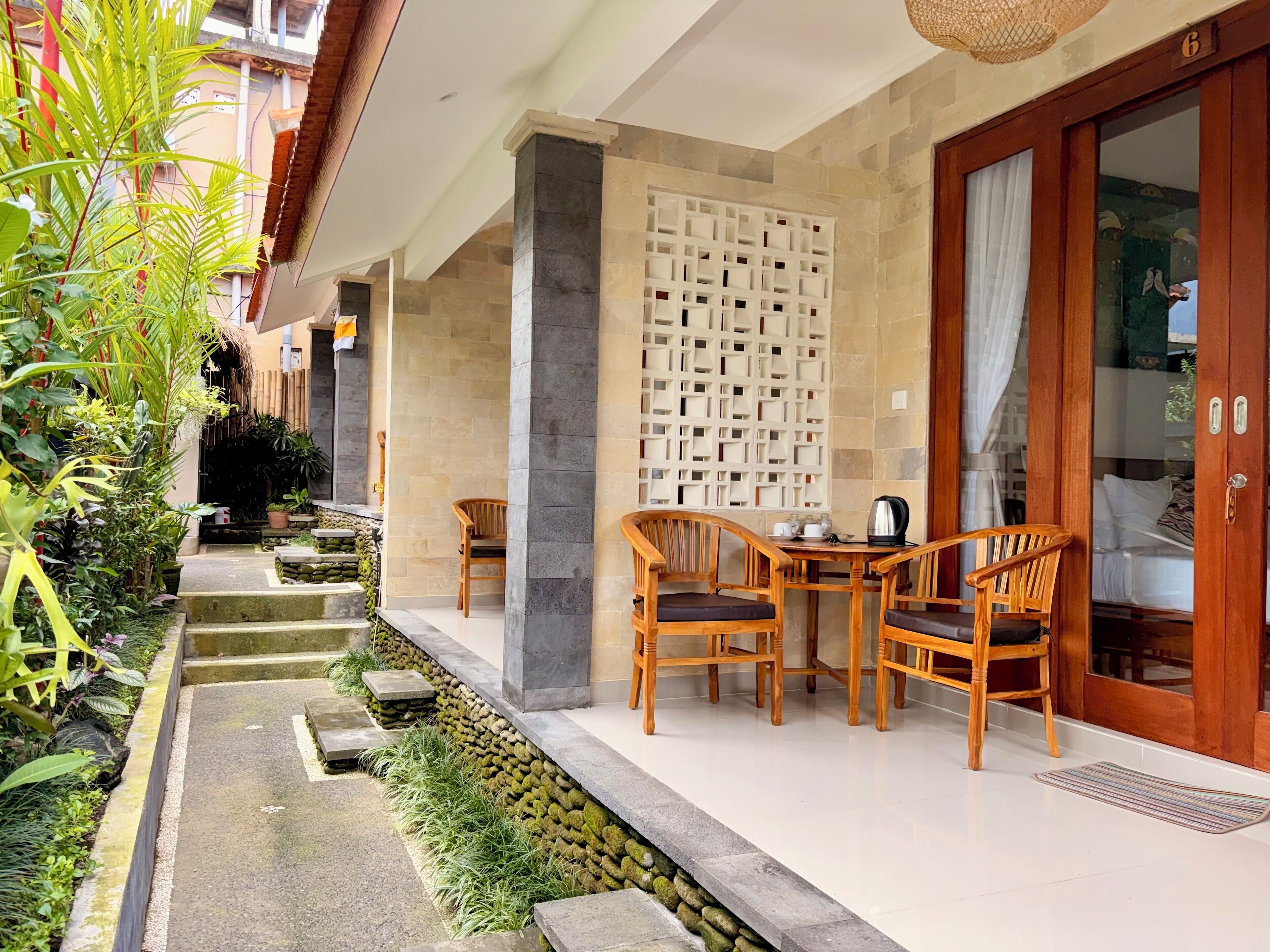 Phòng đôi Superior, quang cảnh vườn | Hiên