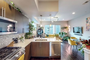 House (4 Bedrooms) | Interior - Home w/ Rooftop Patio, Fire Pit, Hot Tub, Grill (Denver)