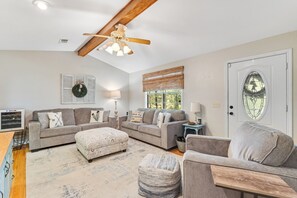 House (2 Bedrooms) | Interior - 2BR Dog-friendly Home Near Lake w/ Fire Pit (San Augustine)