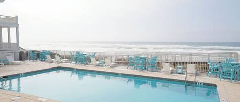 Una piscina climatizada