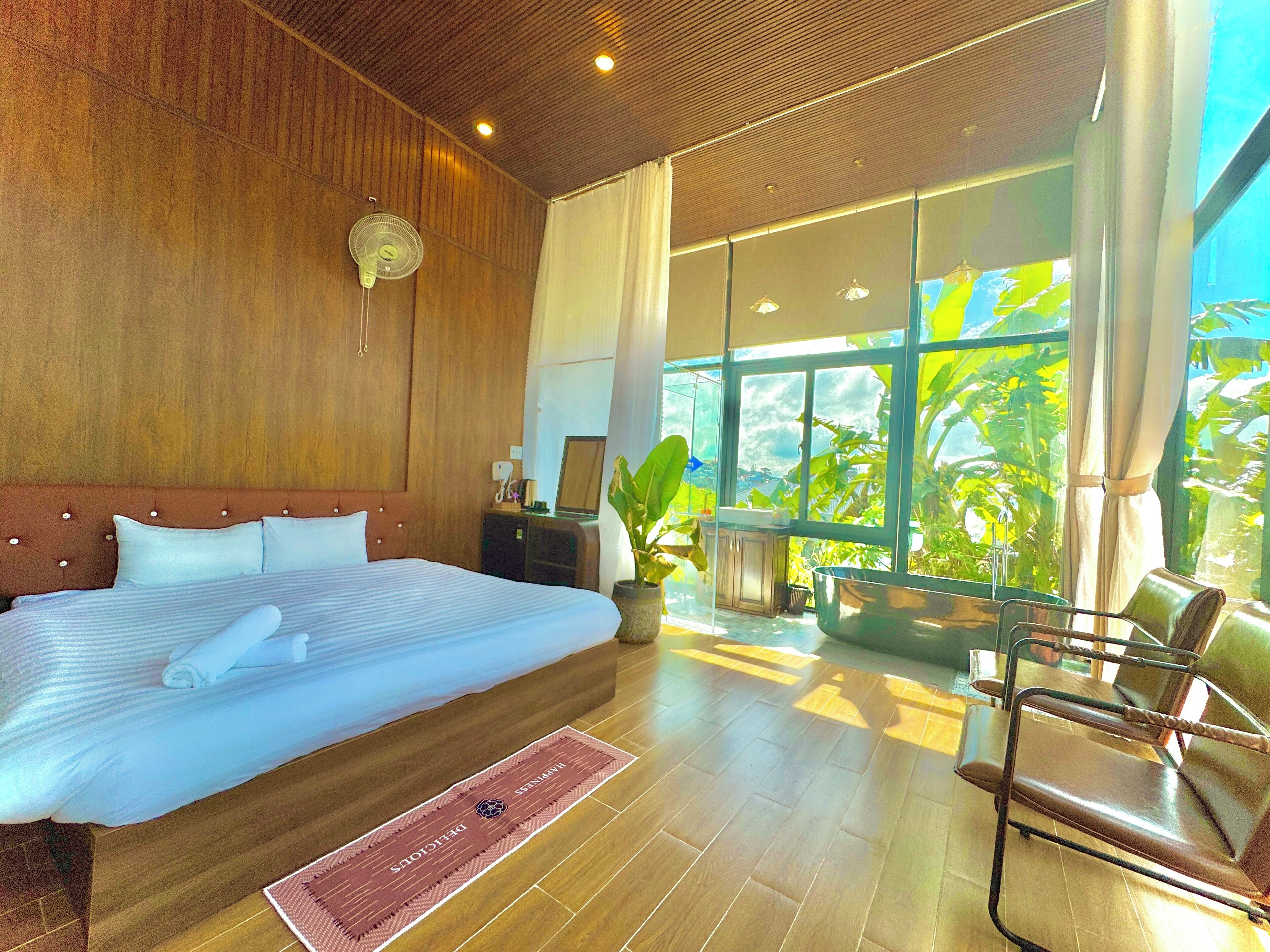 أغطية فراش متميزة وأسرّة بطبقة علوية مريحة وميني بار وواي فاي مجانًا