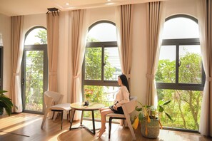 Luxe beddengoed, pillowtop-bedden, een minibar, gratis wifi