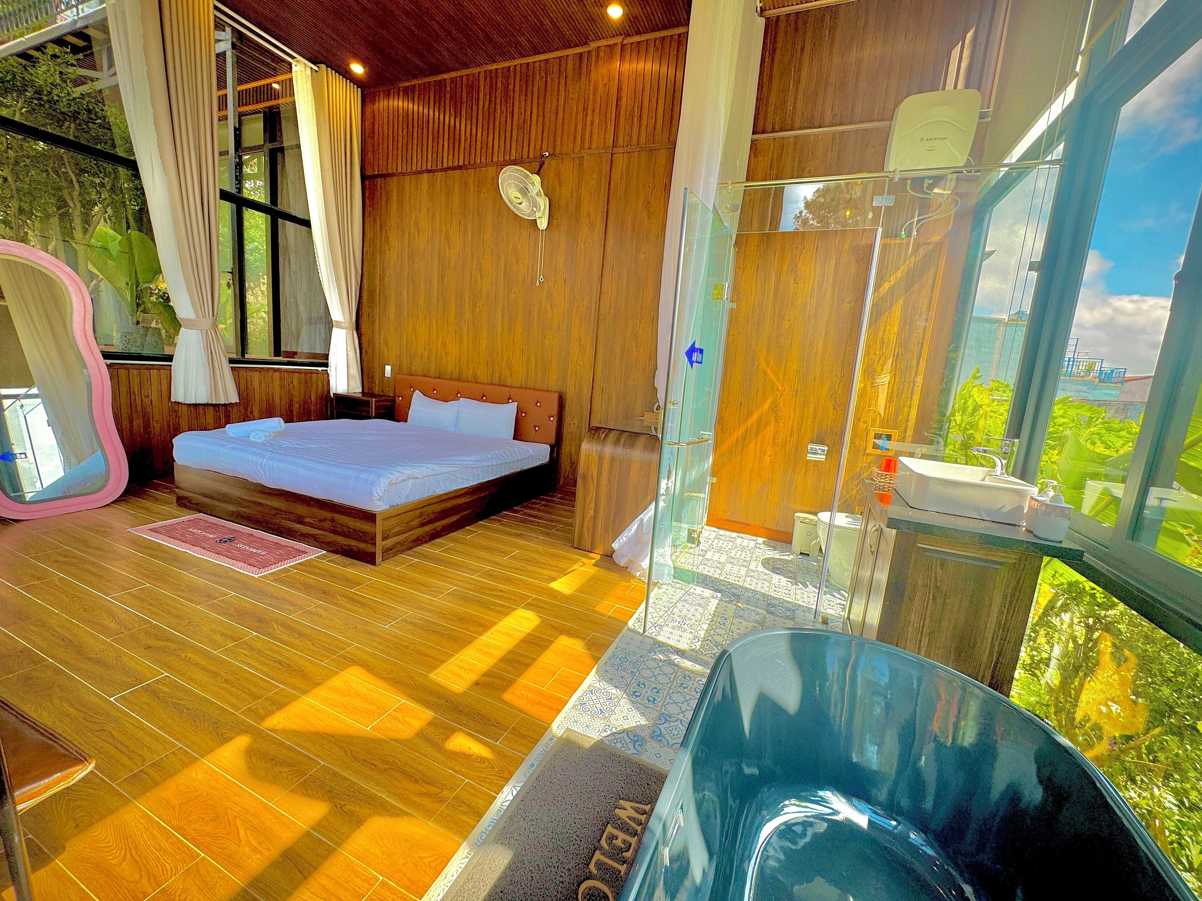 Grand Double Room, Garden View | Premium bedding, pillowtop beds, minibar, free WiFi