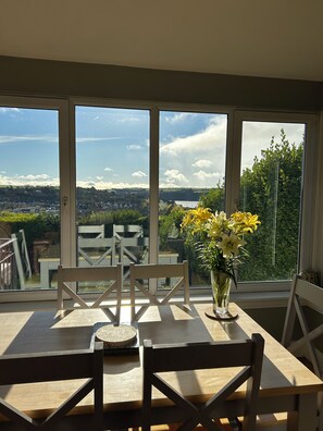 Dining - Spacious home with fabulous views & hot tub, sleeps 8, 4 bedrooms. (Kinsale)