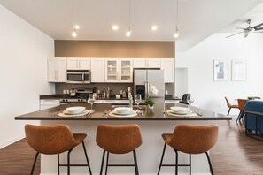 Private kitchen - Big 2BR Loft Downtown Pittsburgh | Rooftop Access (Pittsburgh)