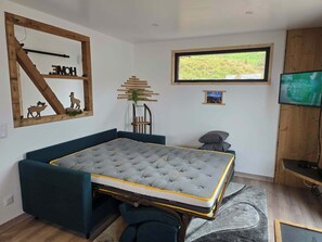 1 bedroom, iron/ironing board, travel crib, free WiFi