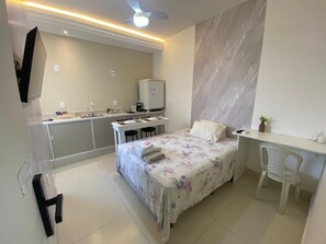 Standard Studio Suite | Bed sheets - Hotel Araujo's Suítes (Passos)