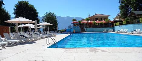 Außenpool, beheizter Pool