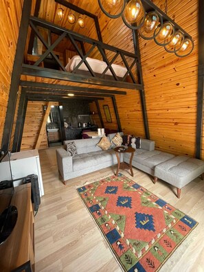 Classic Bungalow, Garden View | Living area - İstanbul Airport Bungalow (Arnavutkoy)