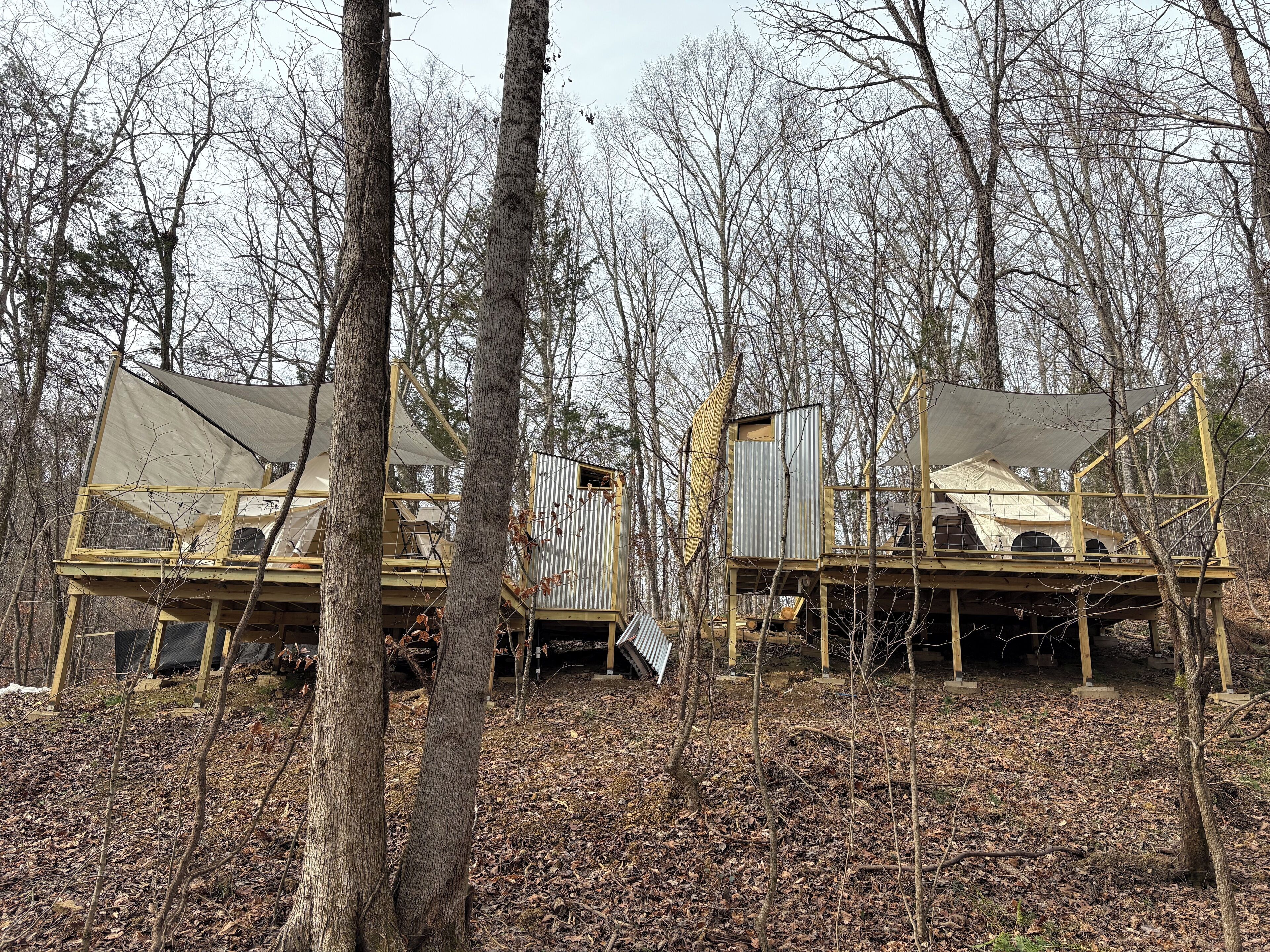 Enceinte de l’hébergement