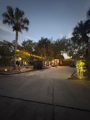 Luxury rv lot 191 at River ranch rv resort golf cart included