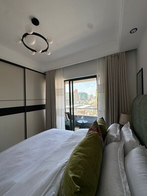 1 Schlafzimmer, Bügeleisen/Bügelbrett, kostenloses WLAN, Bettwäsche
