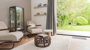 Living room - Nice, Modern Furnished Holiday Home (De Cocksdorp)