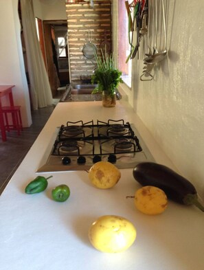 Private kitchen - Eco Vila in front of the sea. Trairi. Fortress (Mundaú. Trairi. Fortaleza)