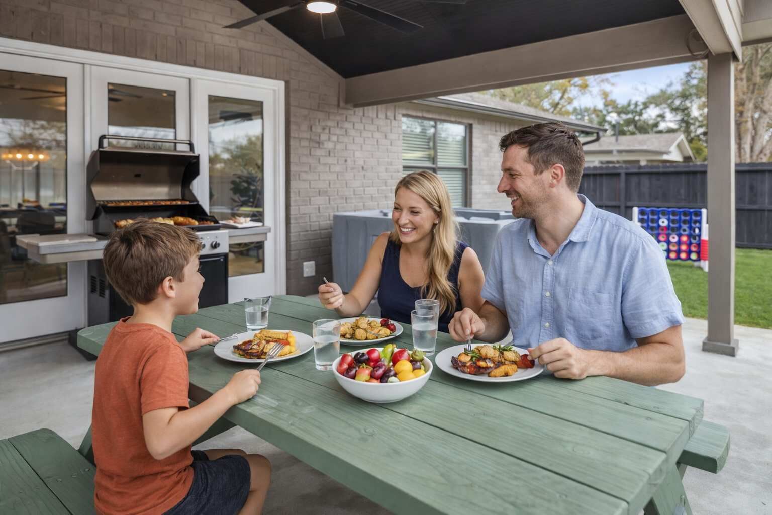 Outdoor dining