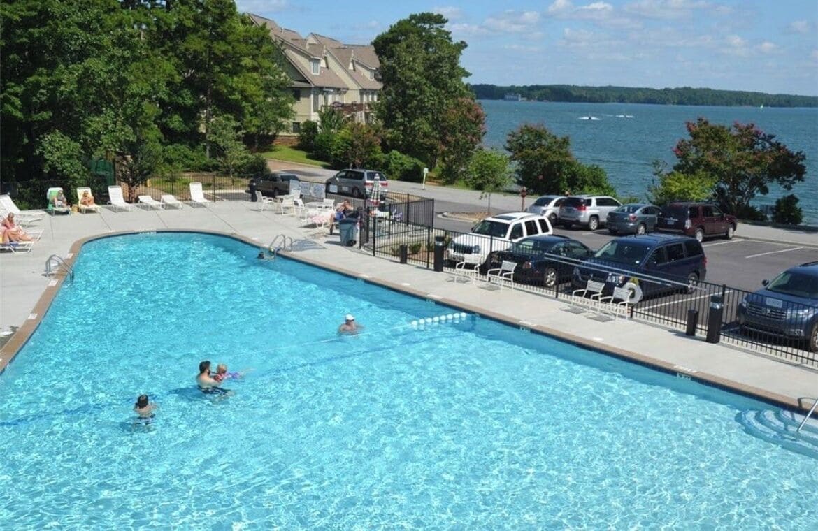 Indoor pool, outdoor pool