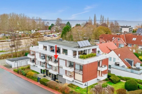 Zentrumsnahe Lage mit eigener Garage und West-Balkon