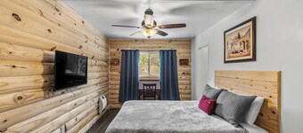 "The Cabin", cozy apartment in country setting