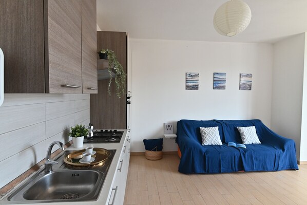 Eenvoudig appartement | Woonruimte