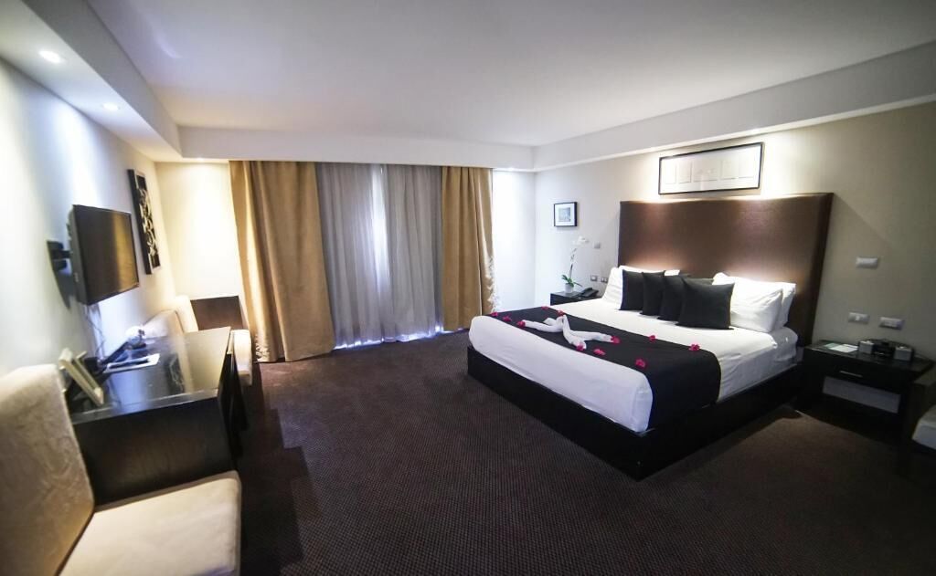 In-room safe, desk, blackout drapes, iron/ironing board