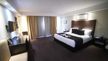 In-room safe, desk, blackout drapes, iron/ironing board