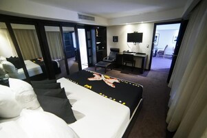 In-room safe, desk, blackout drapes, iron/ironing board