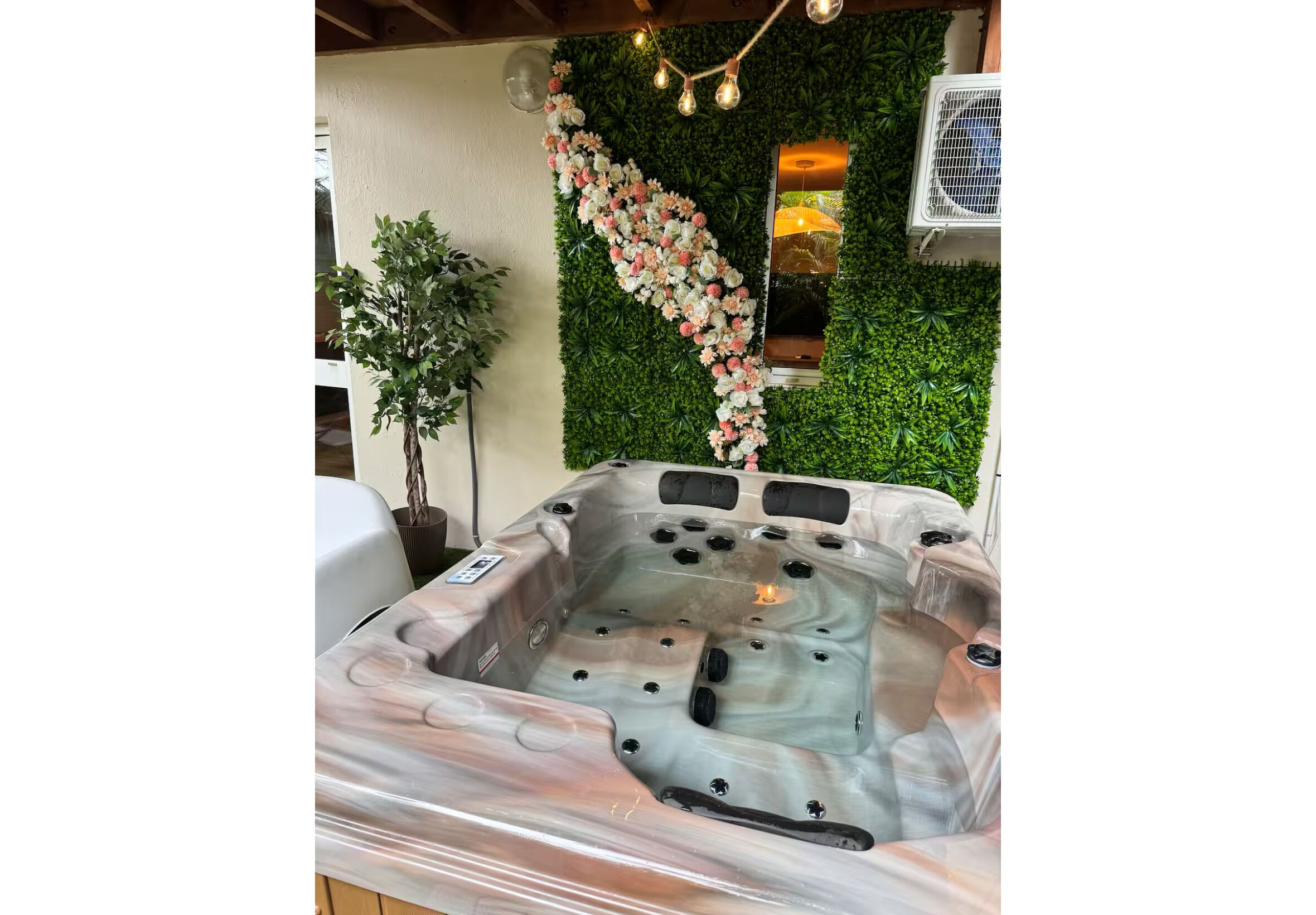 Bain à remous intérieur