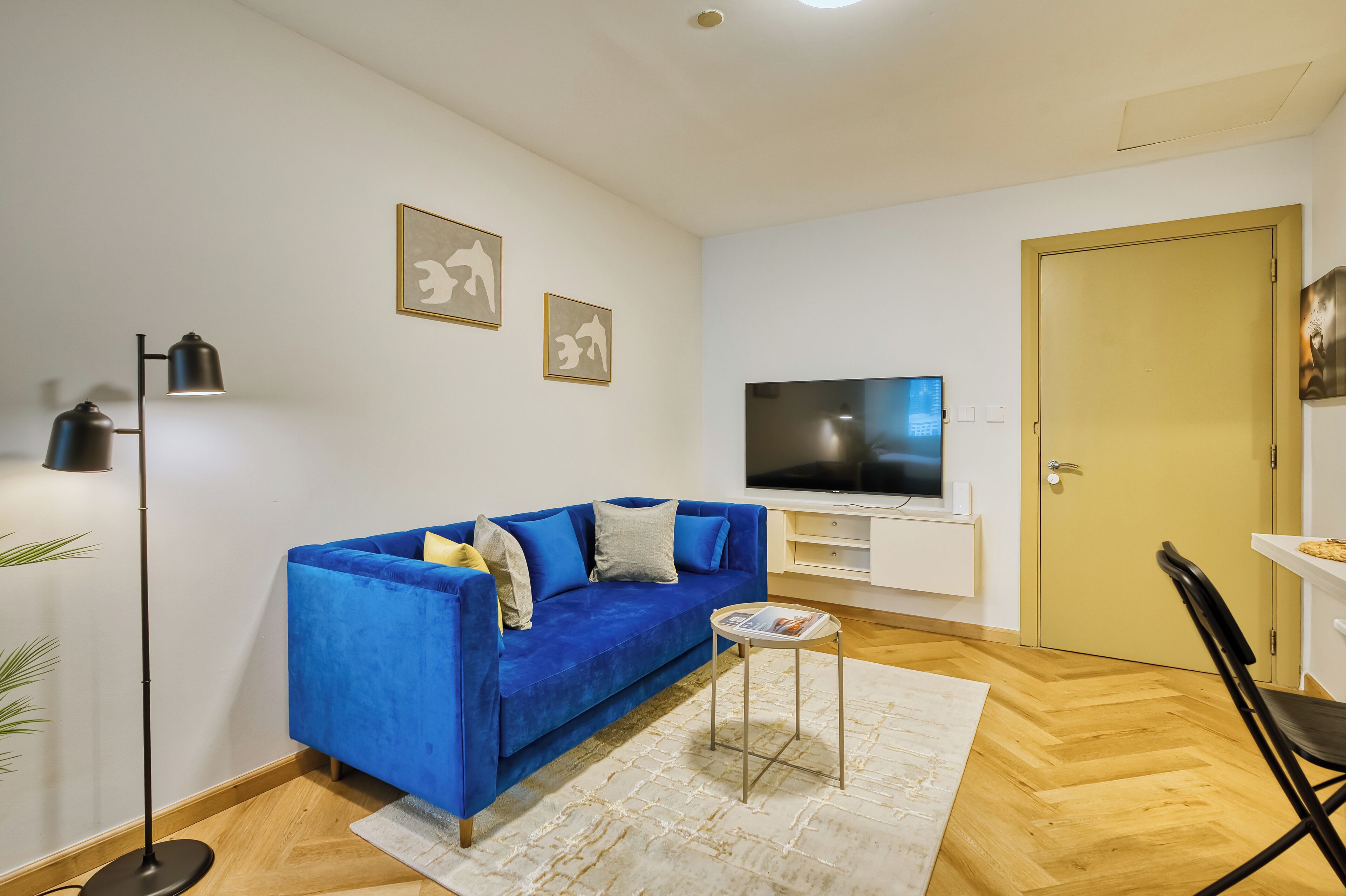 Studio Exclusive, quang cảnh thành phố | Két bảo mật tại phòng, màn/rèm cản sáng, phòng cách âm 