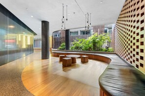 Apartment | Reception - Elegant 2-bed Apartment With Expansive City Views (Melbourne)