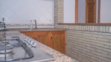 Apartment | Private kitchen | Cleaning supplies