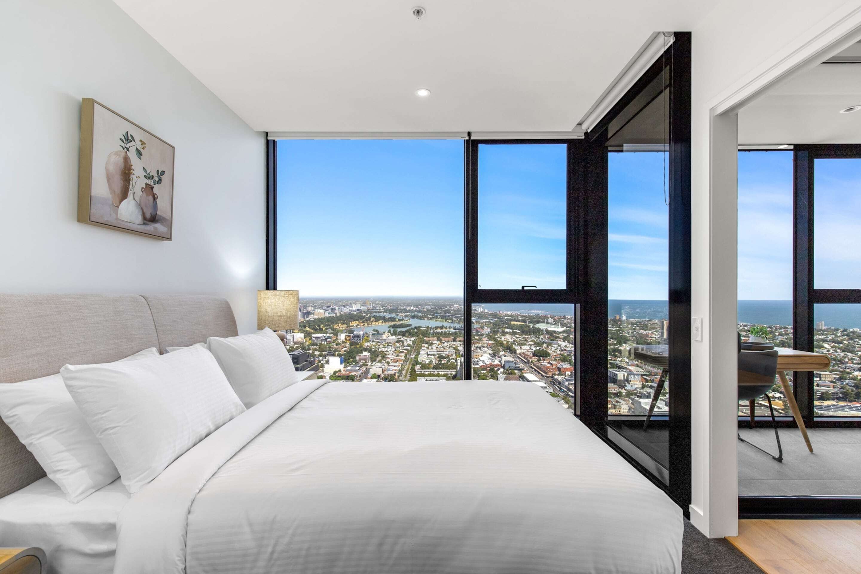 Apartment | 1 bedroom, laptop workspace, iron/ironing board, bed sheets