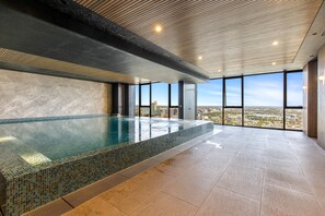 Apartment | Pool | Indoor pool, outdoor pool - Modern 1-bed in Hip Southbank With Pool & Gym (Melbourne)