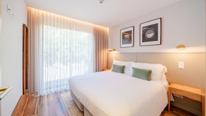 1 chambre, fer et planche à repasser