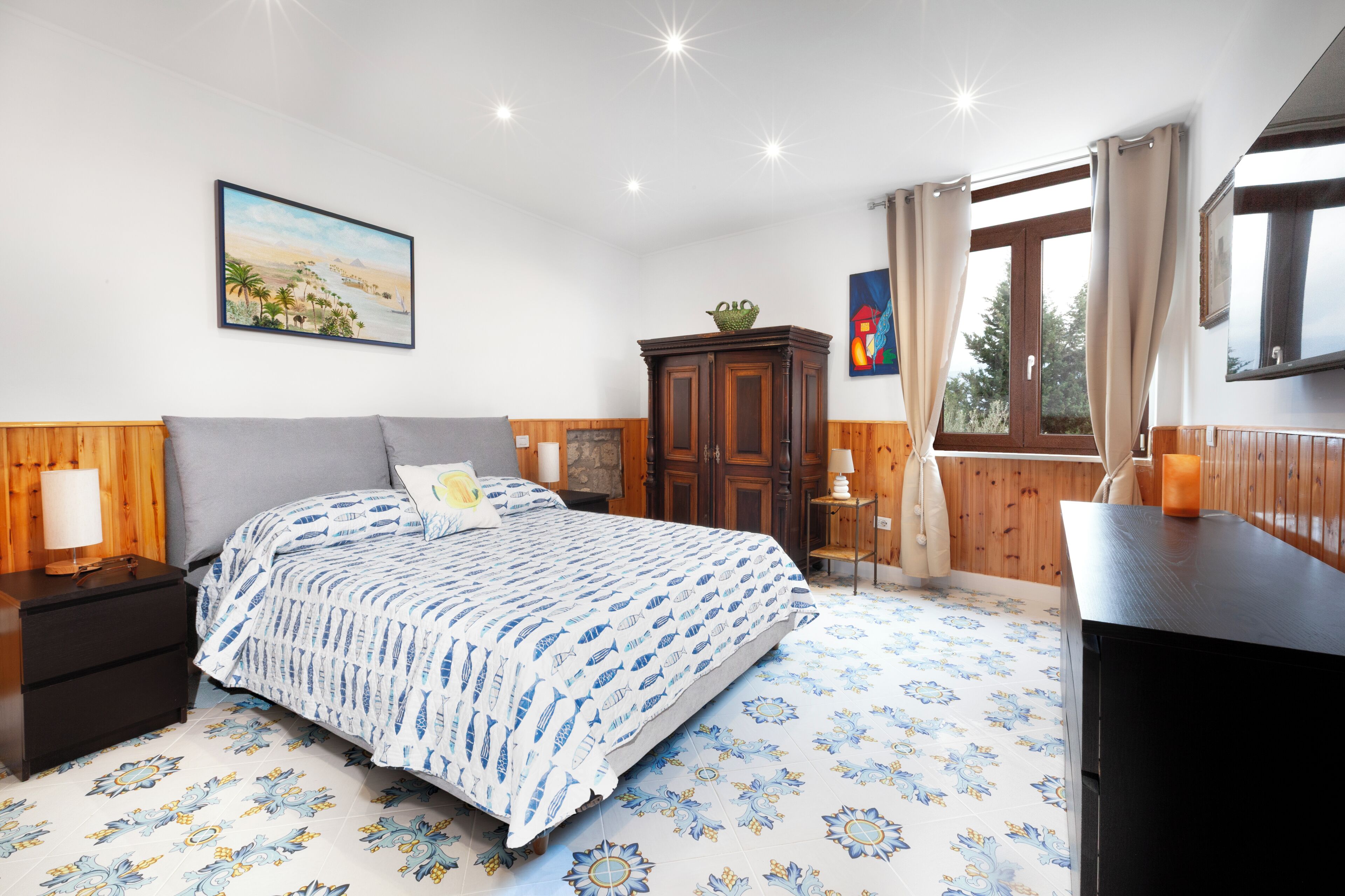 APT 4 - Family, terrace | Insonorizzazione, ferro/asse da stiro, Wi-Fi gratuito, lenzuola