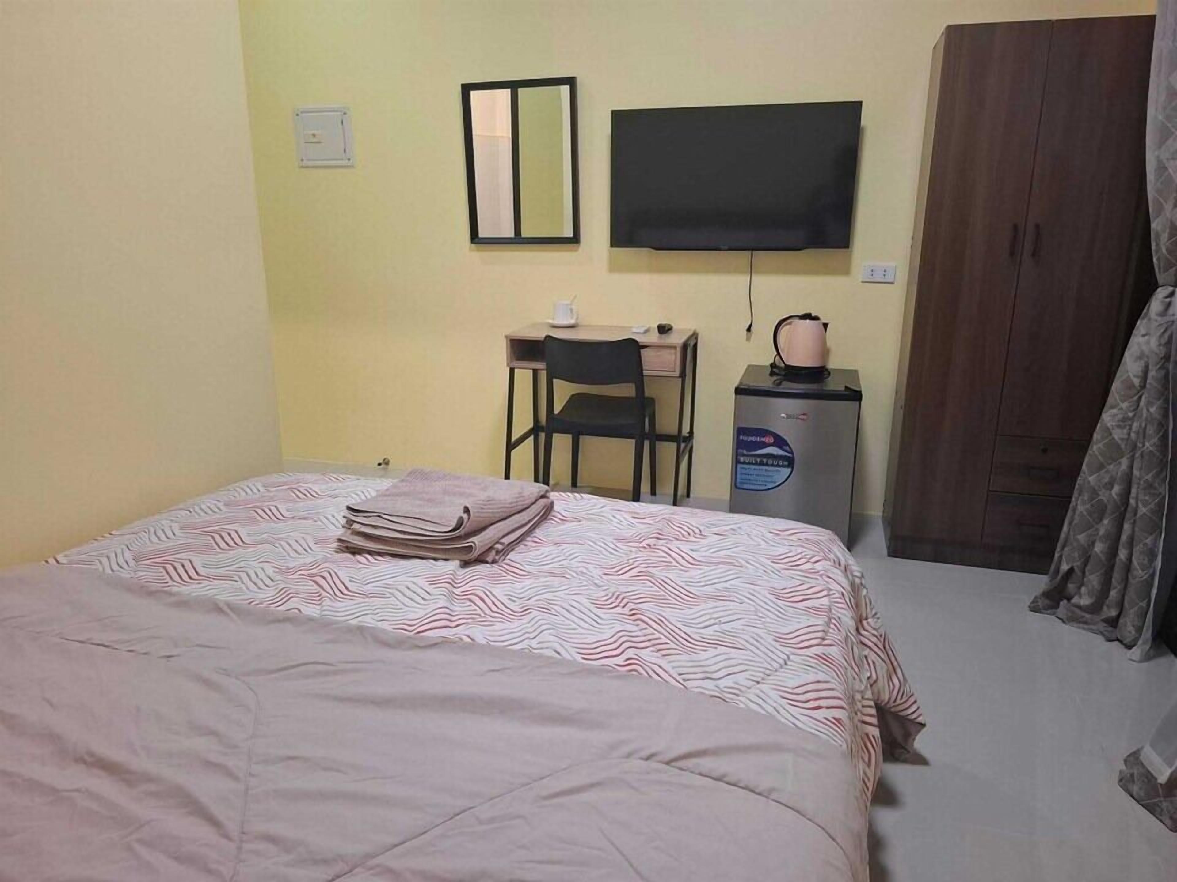 华丽双人房 | 免费 WiFi、床单