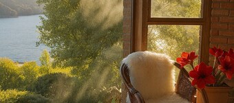 Casa para 20 personas en primera línea del lago