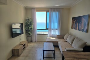 Living area - Sea Tower Almog (Haifa)