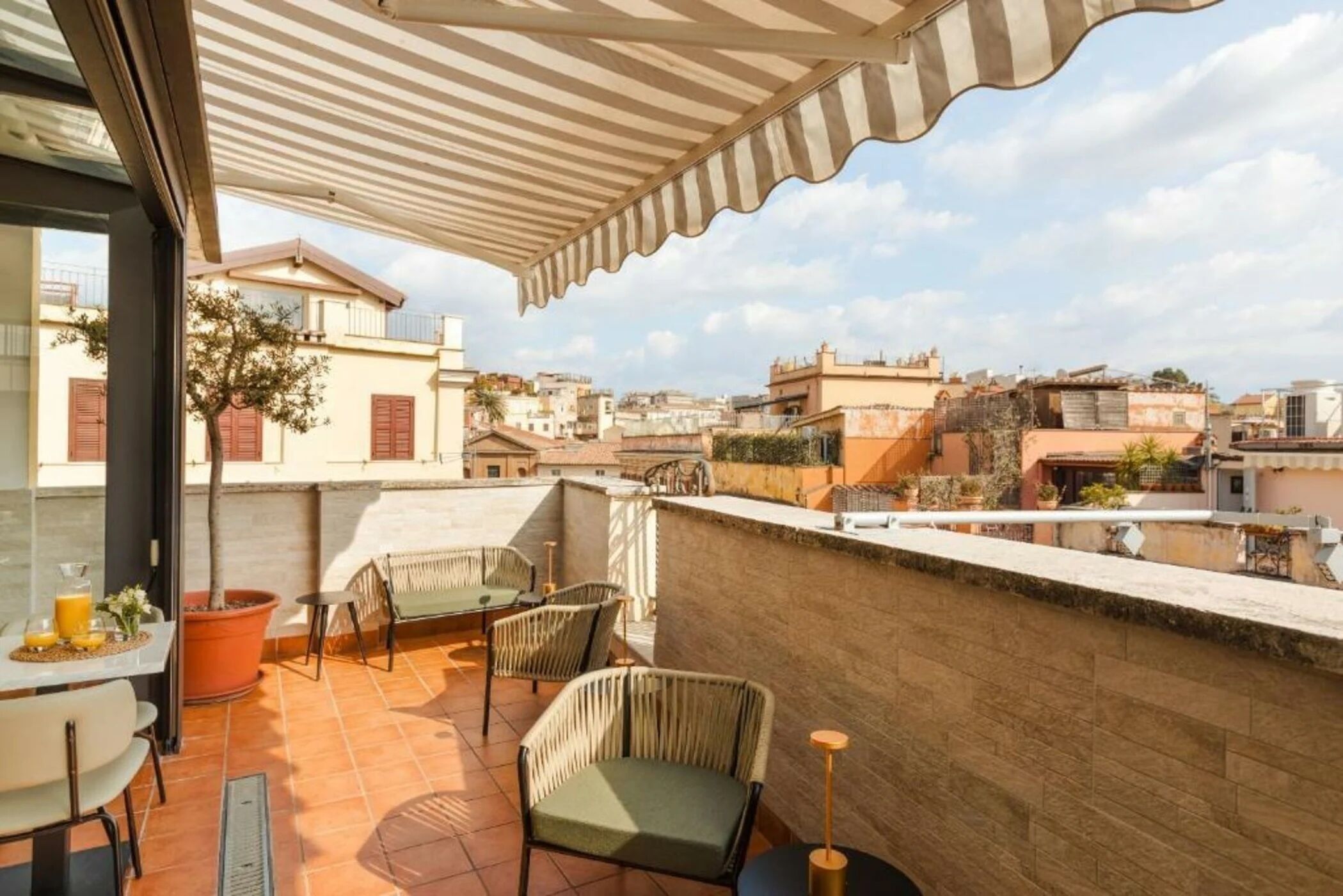 Terraza en la azotea