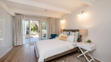 Desk, iron/ironing board, travel cot, free WiFi