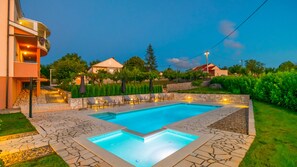 Piscine chauffée