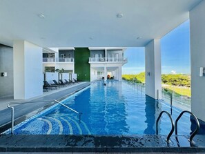 Pool - WV Towers - Spacious 2BR Condo with Balcony (Iloilo City)