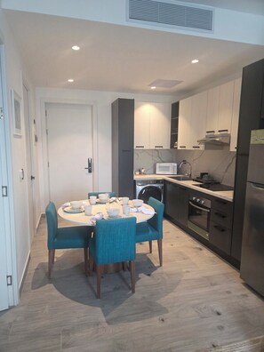 Private kitchen - The Towers Of Vista Cana Apartments Features 3 main pools artificial beach gym (Punta Cana)