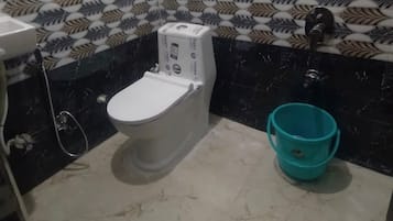 Free toiletries, slippers, towels, soap