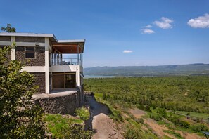 Luxury Cabin, Balcony, Mountain View | Desk, laptop workspace - Sleeping Warrior Camp Elementaita (Gilgil)