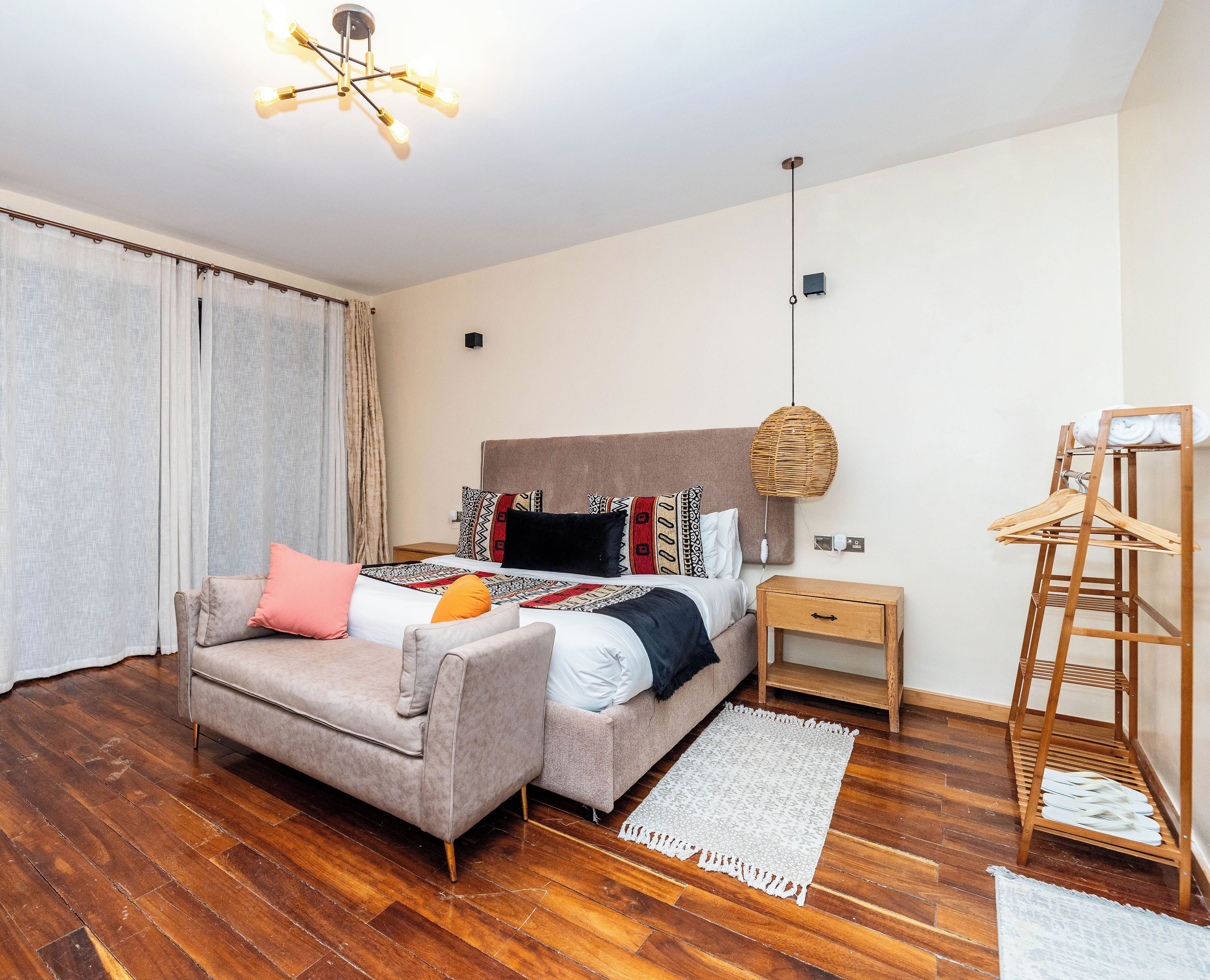 Cabane Luxe, balcon, vue montagne | Bureau, espace de travail pour ordinateur portable