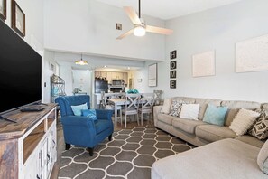 Condo, Multiple Beds, Balcony, Mountain View (Ozark Overlook Escape) | Living area - Ozark Overlook Escape For 6 (Branson West)