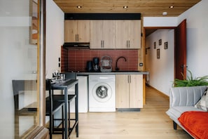 Interior - Charming, cosy studio near village center and ski slopes (Praz-sur-Arly)